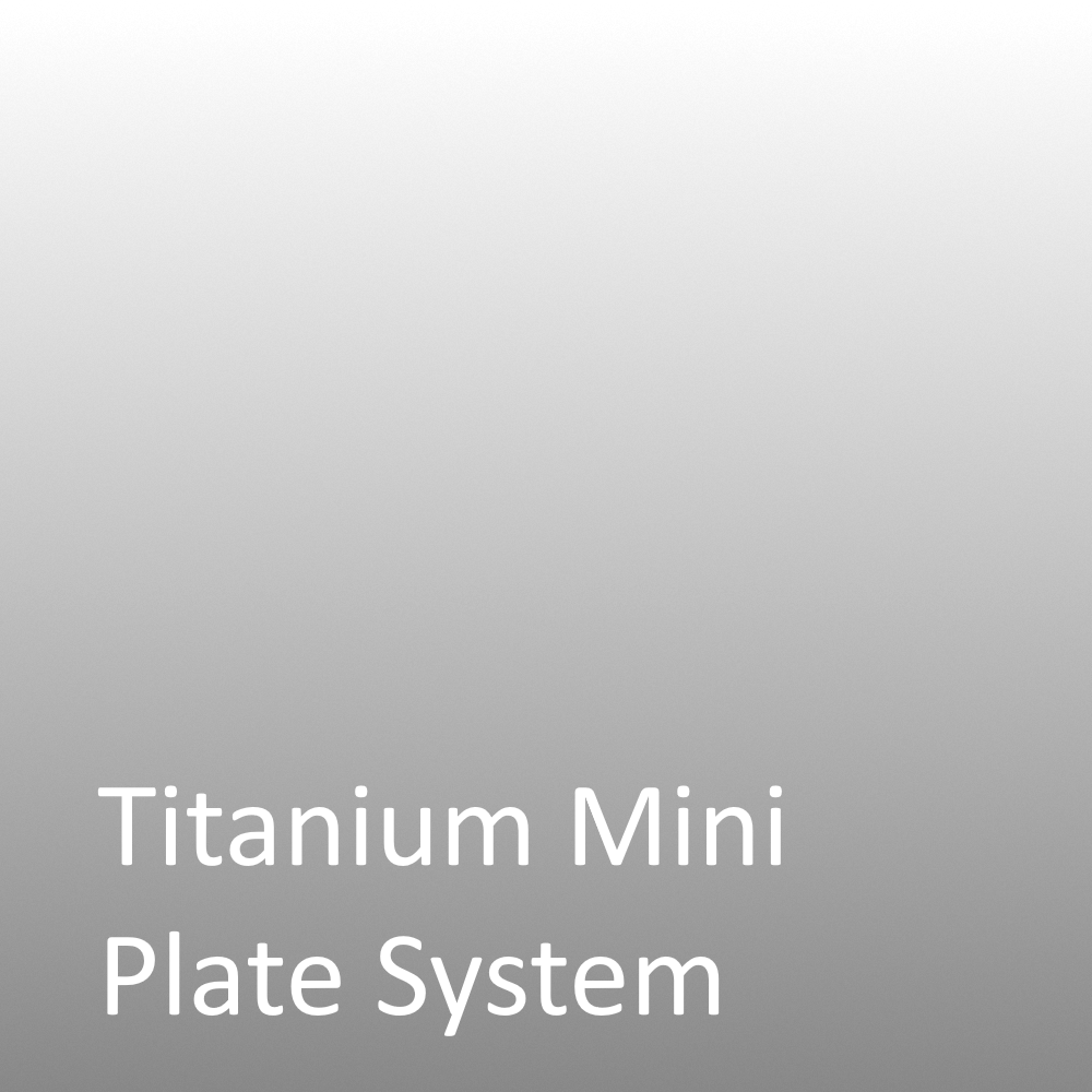 TitaniumMiniPlateSystem Verlauf